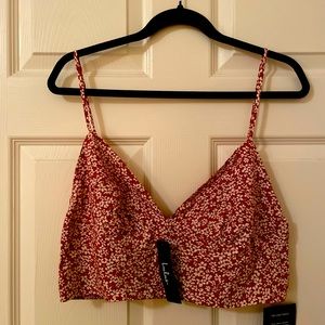 LuLus Bust Crop Top